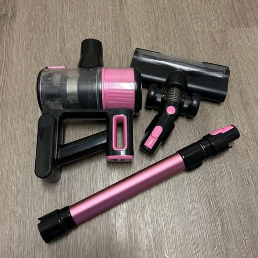 Vaconly N506 Pink Extendable Cordless Stick Vacuum Cleaner - Needs New Battery